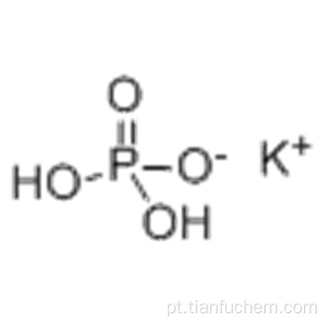 Dihidrogenofosfato de potássio CAS 7778-77-0